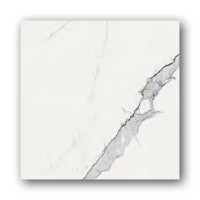 21x21 Boulevard Gray Marble Look Matte Porcelain Tile - American Tile Depot