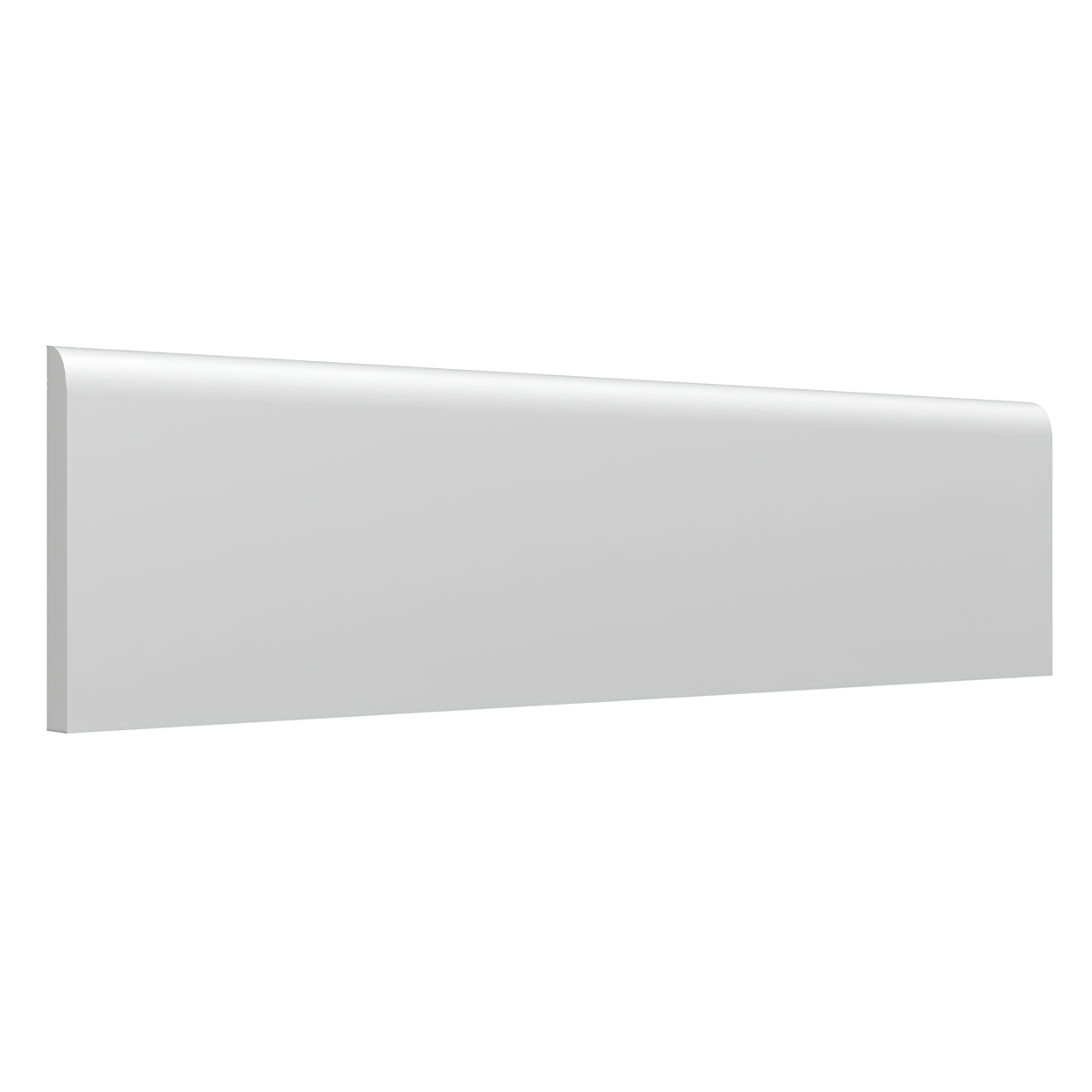 3x12 Palette White Ice Matte Solid Color Ceramic Bullnose Tile 3x12 Palette White Ice Matte Solid Color Ceramic Bullnose Tile - American Tile Depot