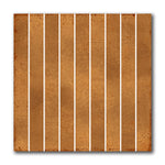 8x8 Ambra Gialla Baguette Glossy Ceramic Wall Tile - American Tile Depot