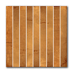 8x8 Ambra Gialla Baguette Glossy Ceramic Wall Tile - American Tile Depot