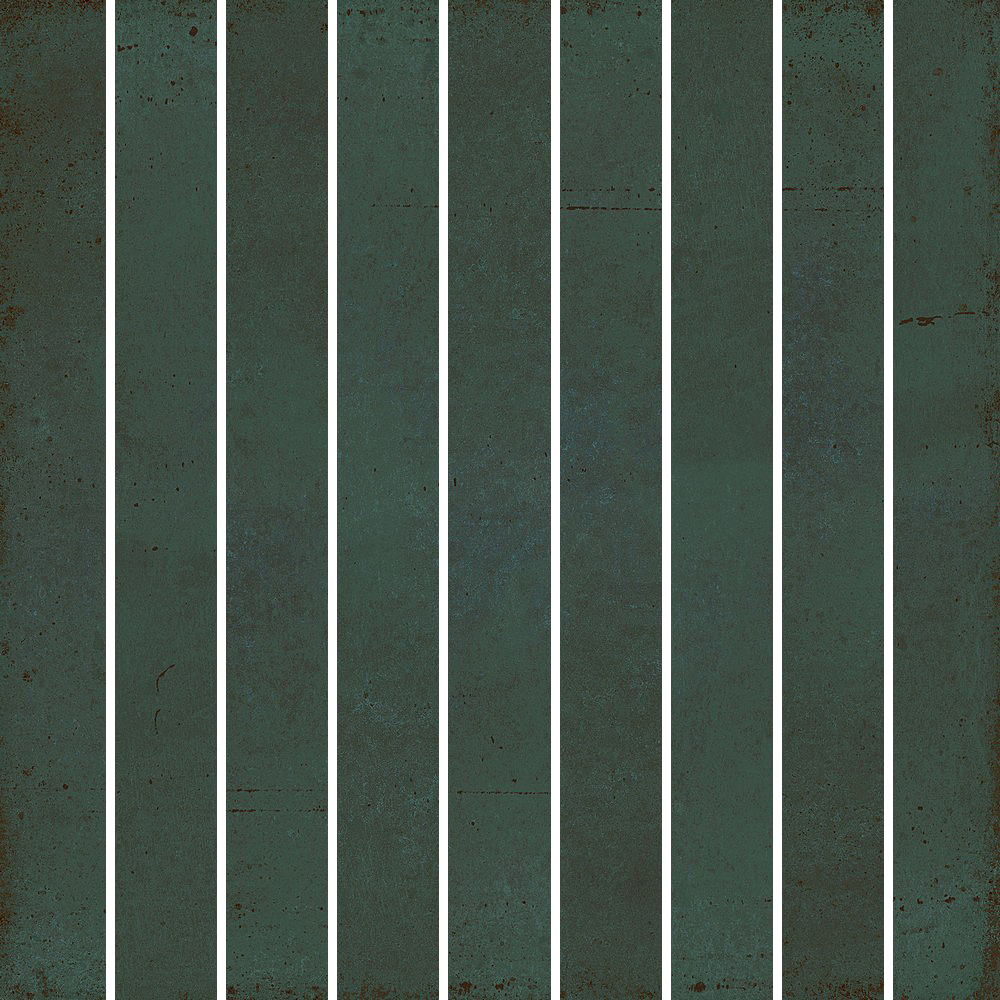 8x8 Giada Verde Baguette Glossy Ceramic Wall Tile 8x8 Giada Verde Baguette Glossy Ceramic Wall Tile - American Tile Depot