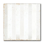 8x8 Perla Bianca Baguette Glossy Ceramic Wall Tile - American Tile Depot