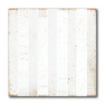 8x8 Perla Bianca Baguette Glossy Ceramic Wall Tile - American Tile Depot