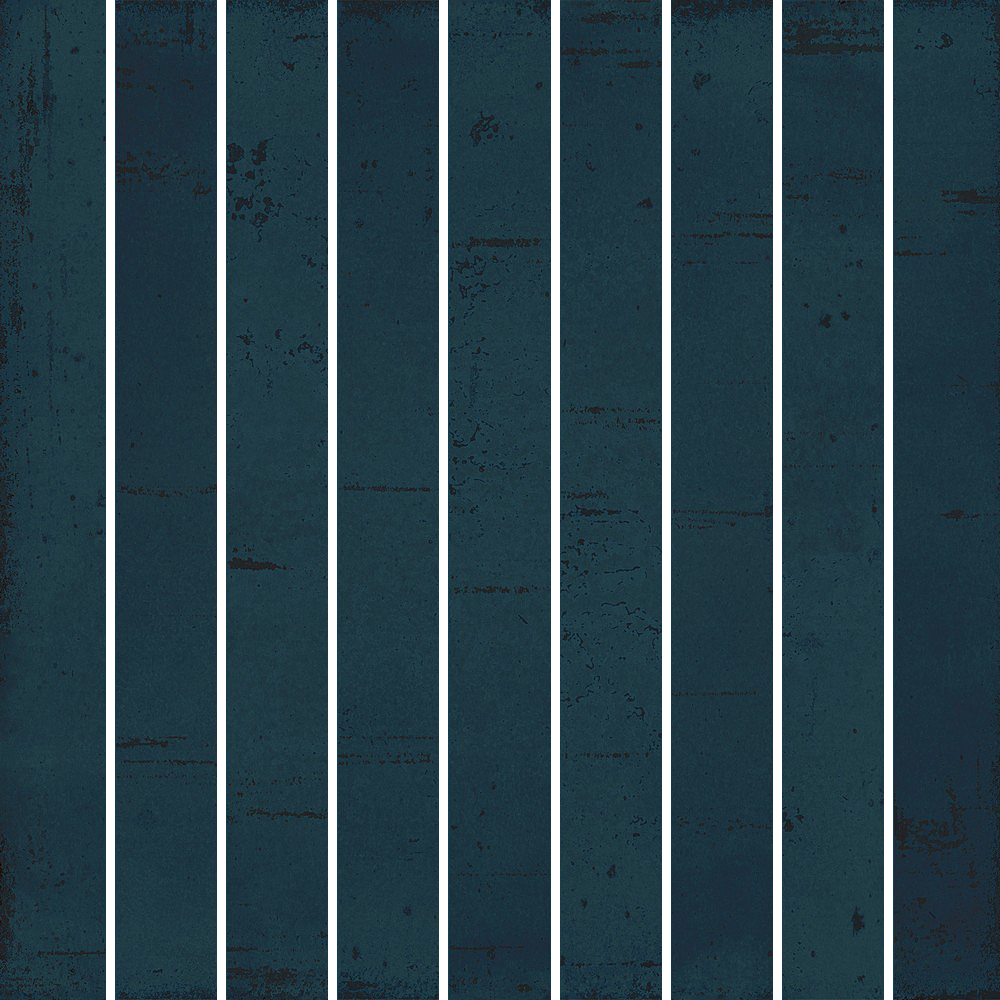 8x8 Zaffiro Blu Baguette Glossy Ceramic Wall Tile 8x8 Zaffiro Blu Baguette Glossy Ceramic Wall Tile - American Tile Depot