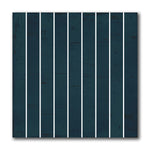 8x8 Zaffiro Blu Baguette Glossy Ceramic Wall Tile - American Tile Depot