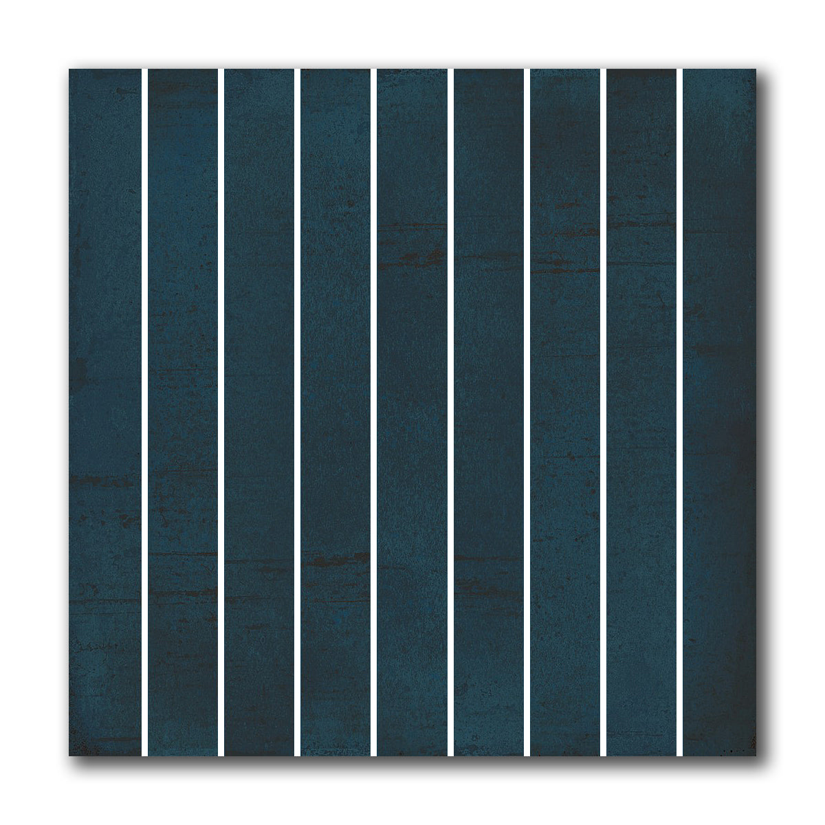 8x8 Zaffiro Blu Baguette Glossy Ceramic Wall Tile - American Tile Depot