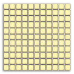 Band Ivory Square Porcelain Mosaic Tile - American Tile Depot