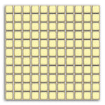 Band Ivory Square Porcelain Mosaic Tile - American Tile Depot