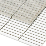 Band Snow Matte Linear Porcelain Mosaic Tile Band Snow Matte Linear Porcelain Mosaic Tile - American Tile Depot