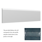 3x12 Novara Havre Ceramic Bullnose Tile 3x12 Novara Havre Ceramic Bullnose Tile - American Tile Depot