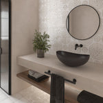8x8 Nautilus Bayonne Deco Ceramic Tile - American Tile Depot