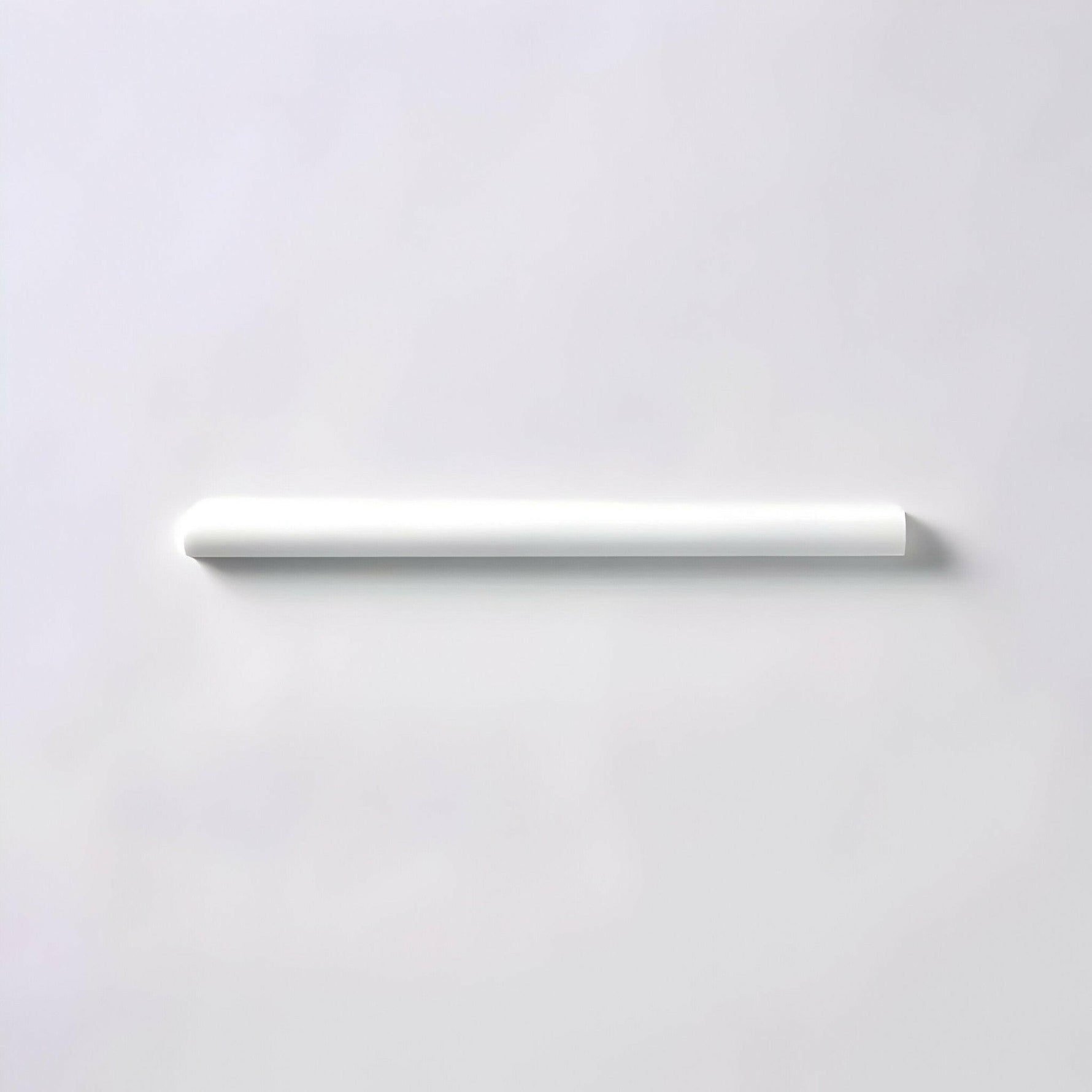 Bianco Dolomite Honed 3/4x12 Bullnose Liner Bianco Dolomite Honed 3/4x12 Bullnose Liner - American Tile Depot