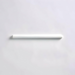 Bianco Dolomite Honed 3/4x12 Bullnose Liner - American Tile Depot
