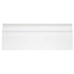 Bianco Dolomite Honed 4 3/4x12 Baseboard Trim Molding Bianco Dolomite Honed 4 3/4x12 Baseboard Trim Molding - American Tile Depot
