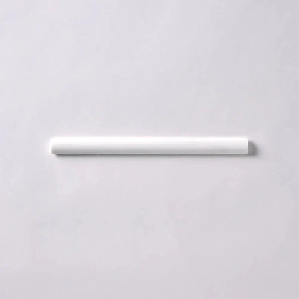 Bianco Dolomite Polished 1x12 Quarter - Round Trim Molding Bianco Dolomite Polished 1x12 Quarter - Round Trim Molding - American Tile Depot