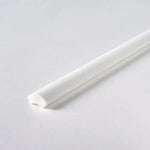 Bianco Dolomite Polished 1x12 Quarter - Round Trim Molding Bianco Dolomite Polished 1x12 Quarter - Round Trim Molding - American Tile Depot