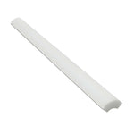 Bianco Dolomite Polished 1x12 Quarter - Round Trim Molding Bianco Dolomite Polished 1x12 Quarter - Round Trim Molding - American Tile Depot