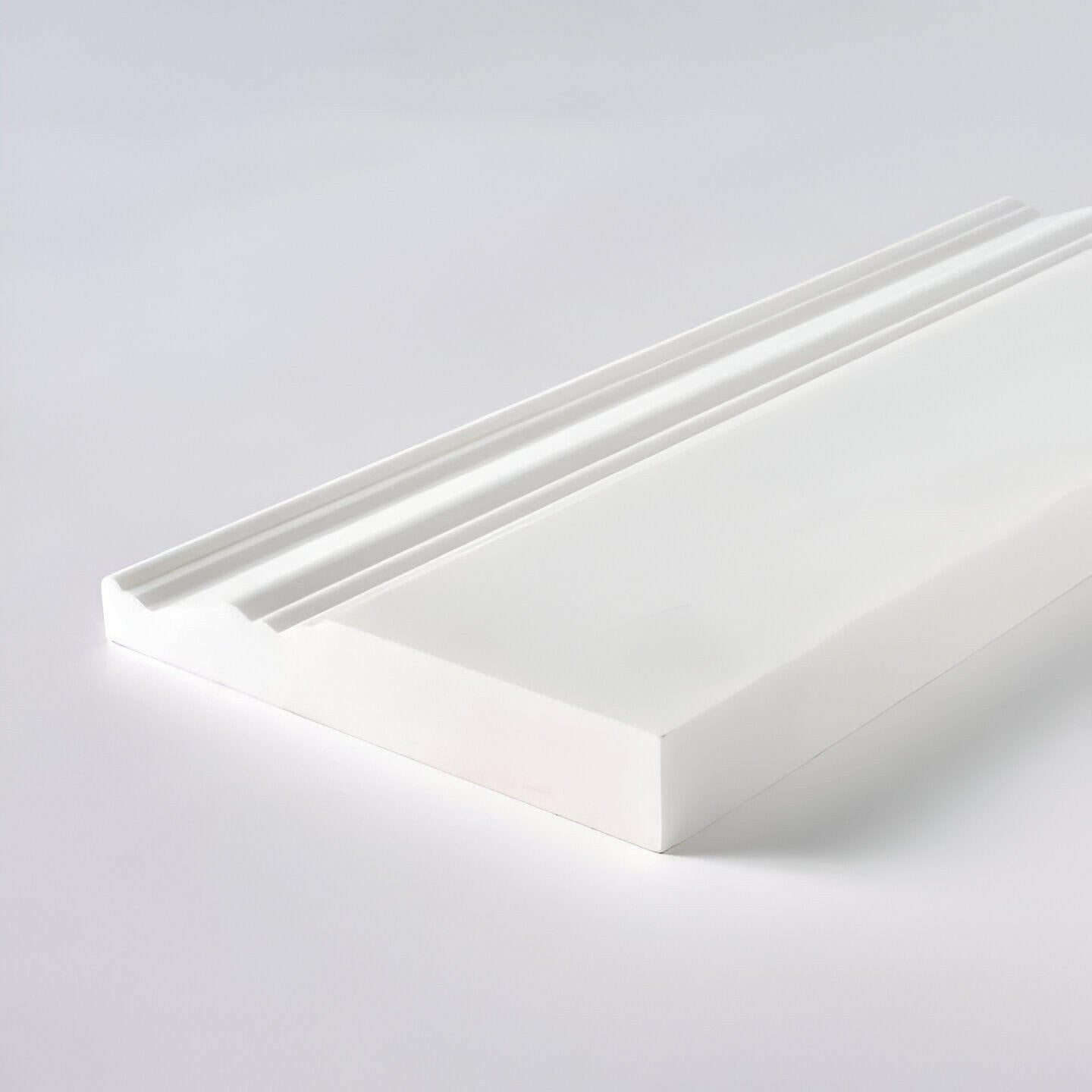 Bianco Dolomite Polished 4 3/4x12 Baseboard Trim Molding Bianco Dolomite Polished 4 3/4x12 Baseboard Trim Molding - American Tile Depot
