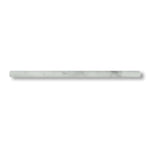 Bianco Venatino Marble Honed 3/4x12 Bullnose Liner - American Tile Depot