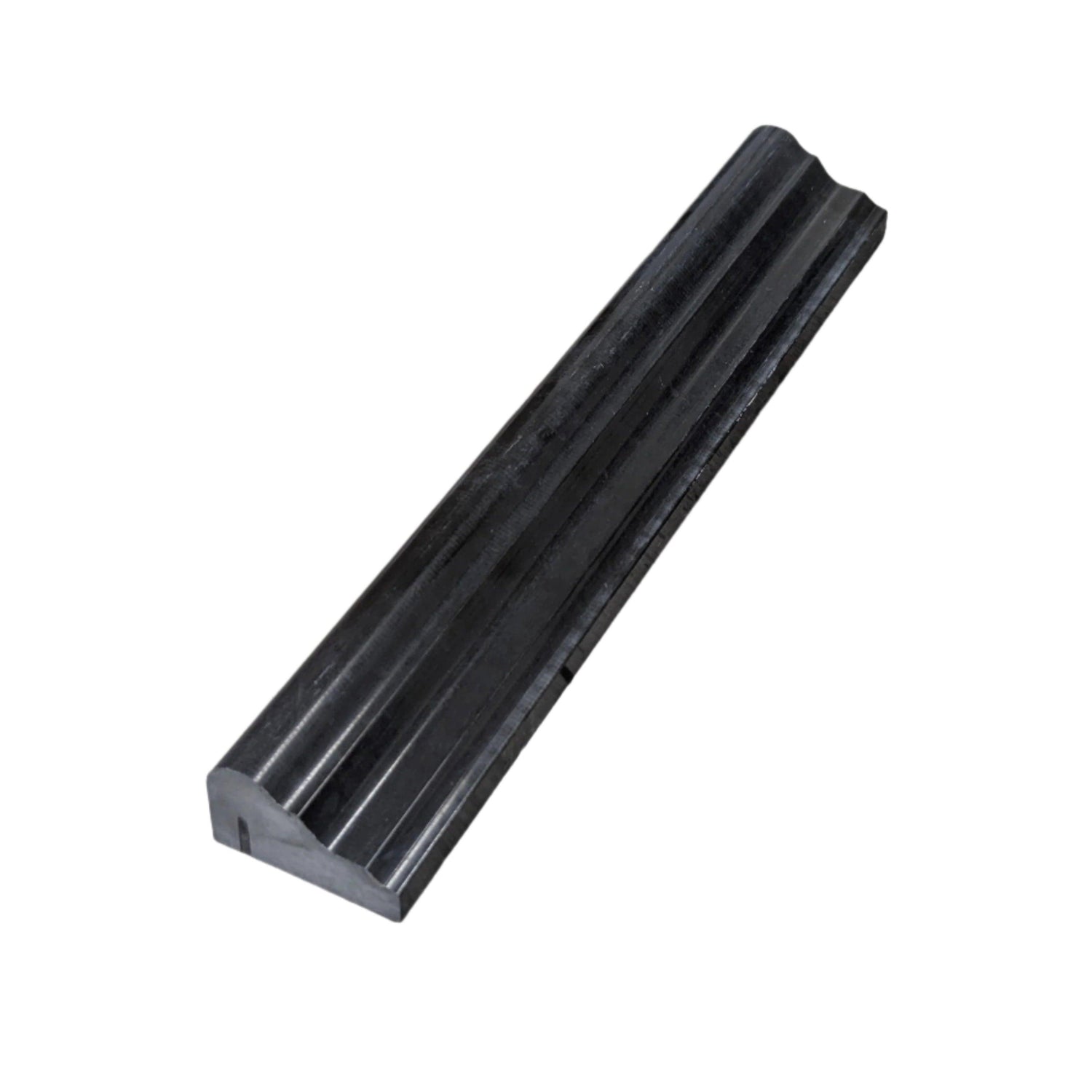 Black Marble Polished F-5 Chair Rail / Crown Molding Trim Black Marble Polished F-5 Chair Rail / Crown Molding Trim - American Tile Depot