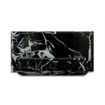 Black Marquina Marble Hand-Made Custom Soap Holder - Soap Dish - Honed Black Marquina Marble Hand-Made Custom Soap Holder - Soap Dish - Honed - American Tile Depot
