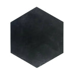 Black Marquina Marble Polished 6" Hexagon Tile Black Marquina Marble Polished 6" Hexagon Tile - American Tile Depot