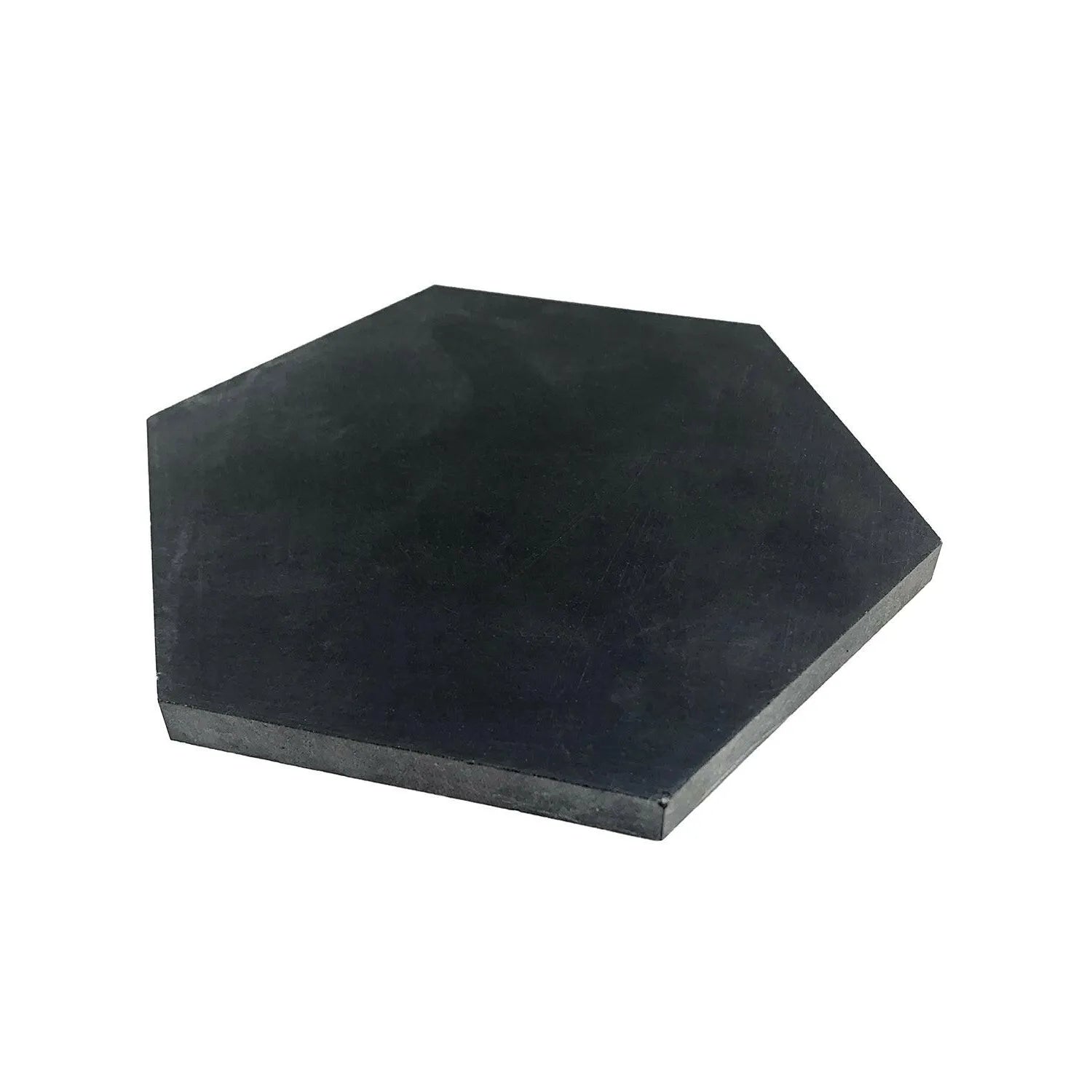 Black Marquina Marble Polished 6" Hexagon Tile Black Marquina Marble Polished 6" Hexagon Tile - American Tile Depot