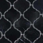 Black Marquina Marble Polished Lantern Mosaic Tile Black Marquina Marble Polished Lantern Mosaic Tile - American Tile Depot