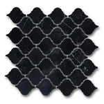 Black Marquina Marble Polished Lantern Mosaic Tile Black Marquina Marble Polished Lantern Mosaic Tile - American Tile Depot