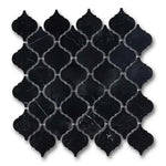 Black Marquina Marble Polished Lantern Mosaic Tile Black Marquina Marble Polished Lantern Mosaic Tile - American Tile Depot