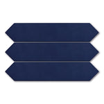 2x10 Brick Azul Glossy Solid Color Ceramic Tile - American Tile Depot