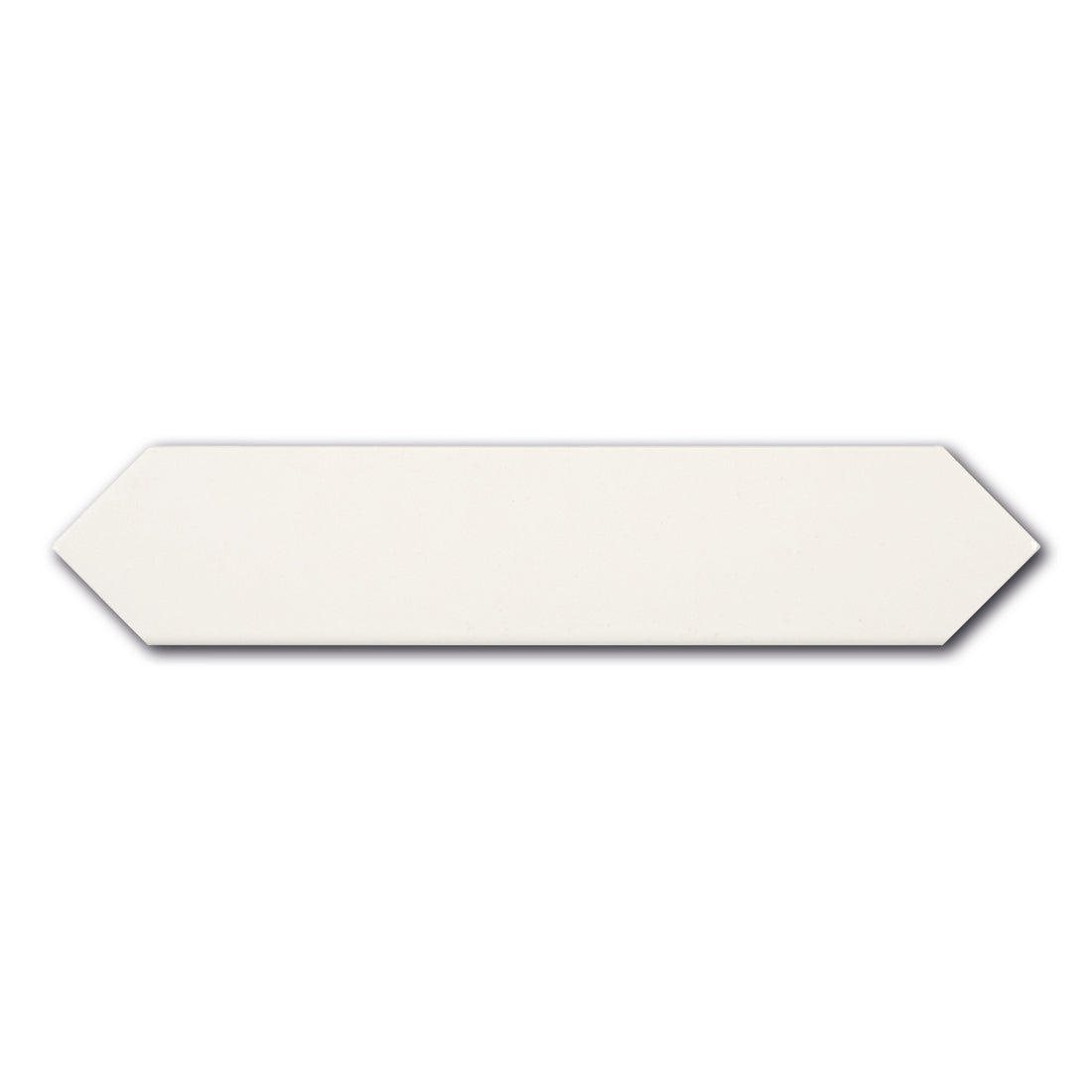 2x10 Brick Blanco Matte Solid Color Ceramic Tile - American Tile Depot
