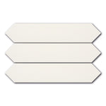 2x10 Brick Blanco Matte Solid Color Ceramic Tile - American Tile Depot