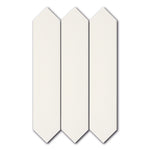 2x10 Brick Blanco Matte Solid Color Ceramic Tile - American Tile Depot