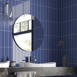 2x10 Formstone Azul Contemporary Look Polished Ceramic Wall Tile - American Tile Depot