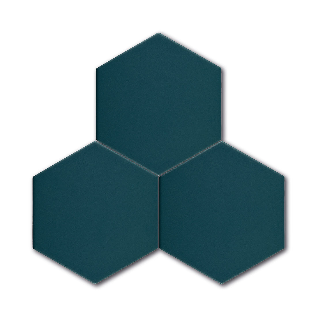 Brick Verde Matte 5" Hexagon Porcelain Tile - American Tile Depot