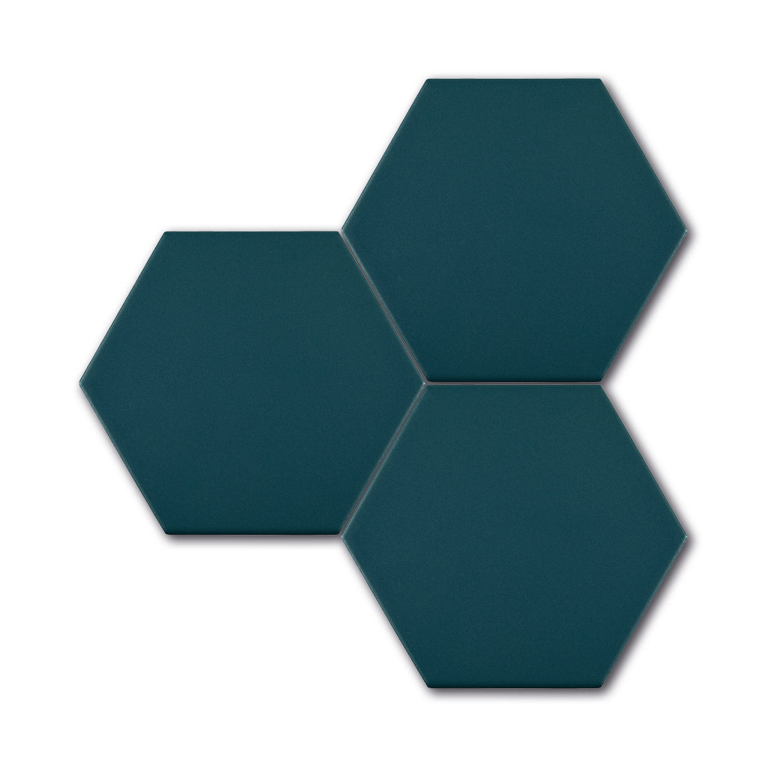 Brick Verde Matte 5" Hexagon Porcelain Tile - American Tile Depot