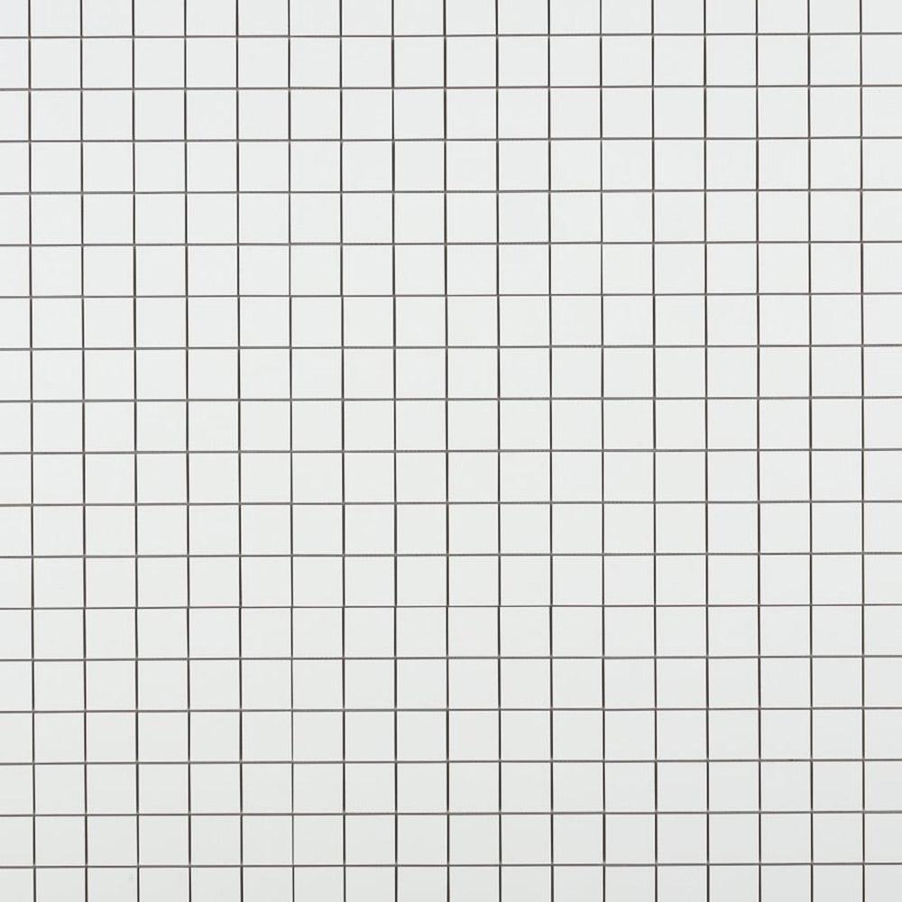 Borneo Roy White Matte Square Marble Laminated Porcelain Mosaic Tile Borneo Roy White Matte Square Marble Laminated Porcelain Mosaic Tile - American Tile Depot