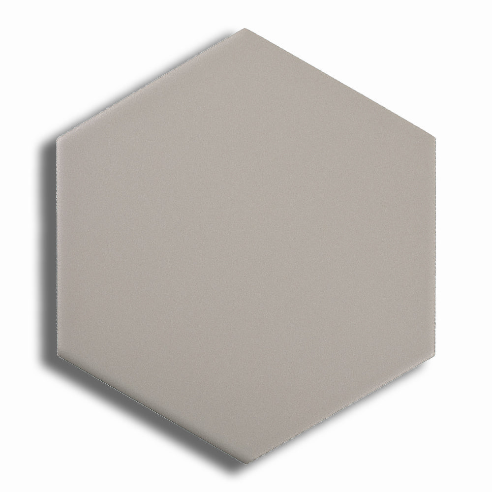 Brick Acero Matte 5" Hexagon Porcelain Tile - American Tile Depot