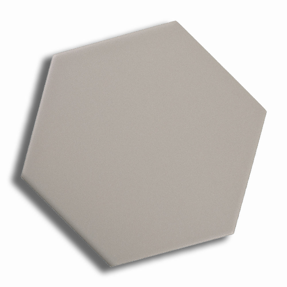 Brick Acero Matte 5" Hexagon Porcelain Tile - American Tile Depot