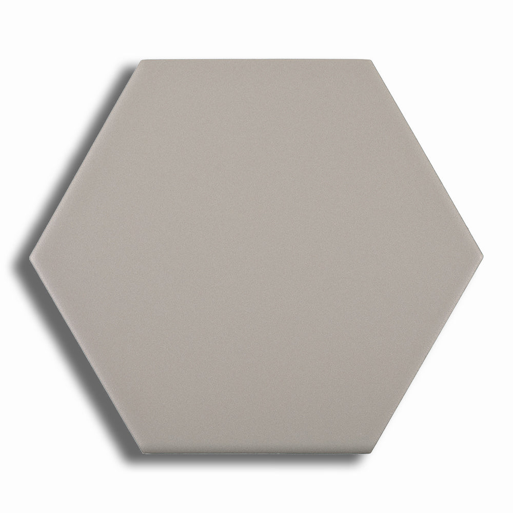Brick Acero Matte 5" Hexagon Porcelain Tile - American Tile Depot