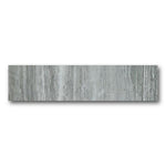 Brook Grey Lappato Bullnose 4x12 Molding Trim Brook Grey Lappato Bullnose 4x12 Molding Trim - American Tile Depot