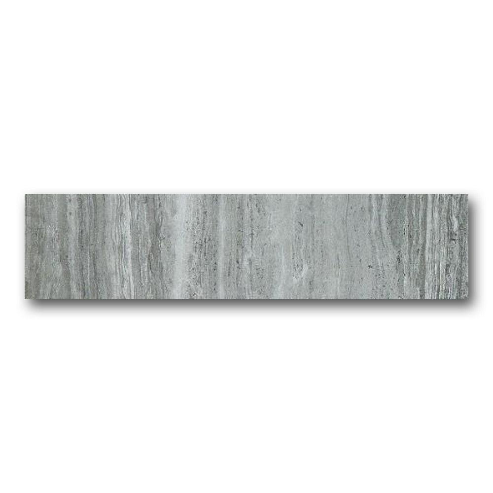 Brook Grey Lappato Bullnose 4x12 Molding Trim Brook Grey Lappato Bullnose 4x12 Molding Trim - American Tile Depot