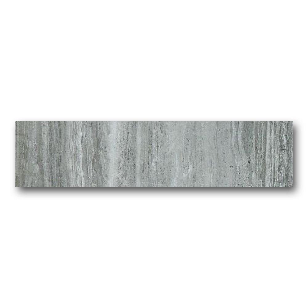Brook Grey Lappato Bullnose 4x12 Molding Trim