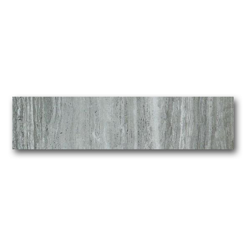 Brook Grey Lappato Bullnose 4x12 Molding Trim