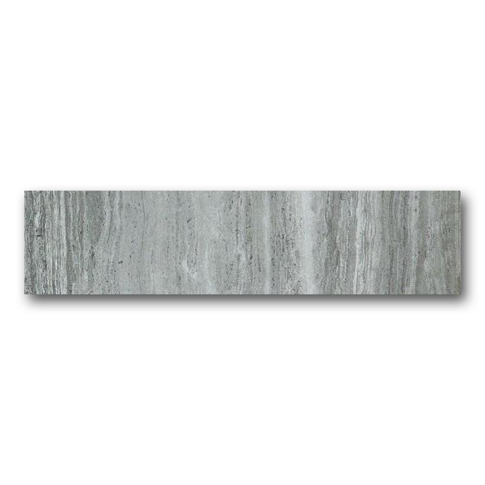 Brook Grey Lappato Bullnose 4x12 Molding Trim Brook Grey Lappato Bullnose 4x12 Molding Trim - American Tile Depot
