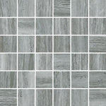 Brook Grey Matte Square Porcelain Mosaic Tile Brook Grey Matte Square Porcelain Mosaic Tile - American Tile Depot