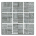 Grey Matte Square Mosaic