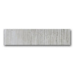 Brook Silver Lappato Bullnose 4x12 Molding Trim Brook Silver Lappato Bullnose 4x12 Molding Trim - American Tile Depot