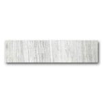Brook White Lappato Bullnose 3x12 Molding Trim Brook White Lappato Bullnose 3x12 Molding Trim - American Tile Depot